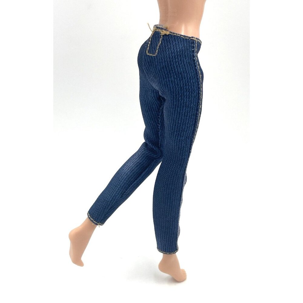 Skinny Jeans Doll Clothes For 10 Inch Fashion Doll 1:12 Scale - Picture 4 of 8